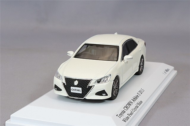 カーネル 1/64 トヨタ クラウン アスリート S 2015 ホワイトパール