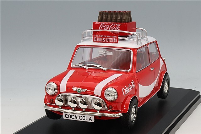 Coca-Cola Mini Cooper ミニカー1/18 Tiny 1/18 ミニ クーパー コカコーラ