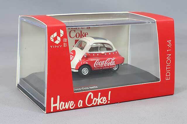 2台セット】タイニー TINY コカ・コーラ ミニカー 1/64 2種 コカ