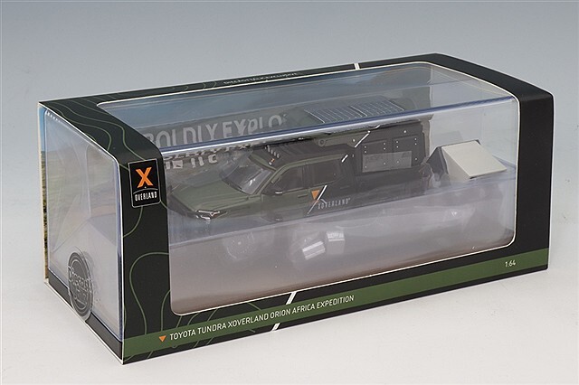 GCD トヨタ・タンドラ・オリオン アフリカ XOverland x DiecastTalk特注 GCD 1/64 トヨタ タンドラ オリオン