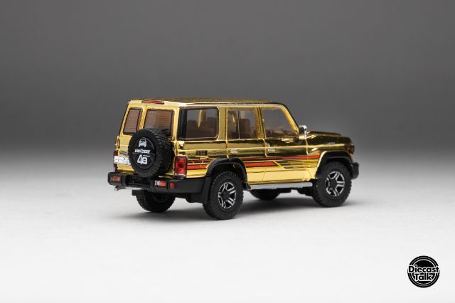 Diecasttalk特注 GCD 1/64 トヨタ ランドクルーザー 70 アラブ仕様