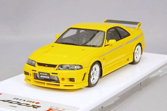 アイドロン 1/43 ニスモ 400R 1996 イエロー 再生産