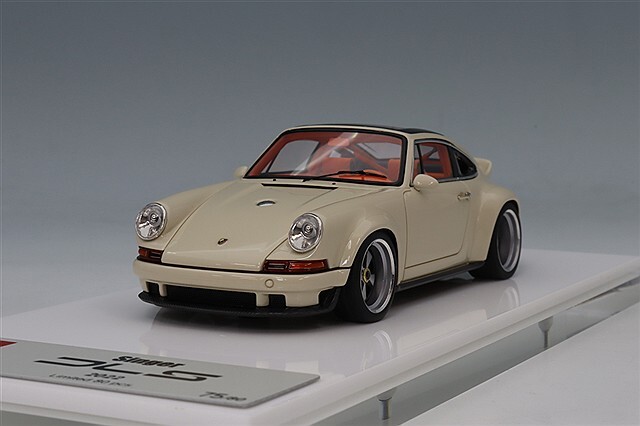 アイドロン 1/43 シンガー 911 DLS ホワイトコーヒー