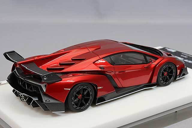 アイドロン　1/43 ランボルギーニ　イオタ　SVR キャンディレッド K*J様 アイドロン 1/43 ランボルギーニ イオタ SVR キャンディ