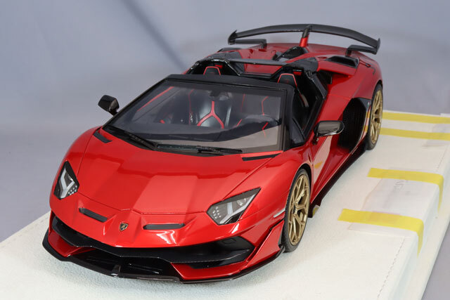 絶版！アイドロン製アヴェンタドールSVJ アイドロン コレクション 1/43 ランボルギーニ Aventador SVJ Roadster