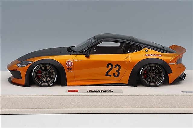 アイドロン 1/18 LB nation フェアレディ Z (RZ34) キャンディゴールド