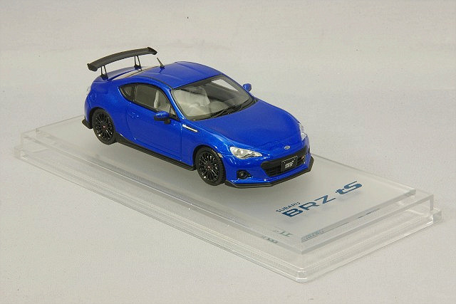 【非売品】スバル BRZ 1/43 ミニカー 特価商品】 ENIF 1/43 スバル BRZ tS GTパッケージ WRブルーマイカ