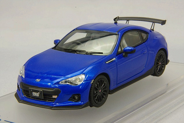【非売品】スバル BRZ 1/43 ミニカー 特価商品】 ENIF 1/43 スバル BRZ tS GTパッケージ WRブルーマイカ