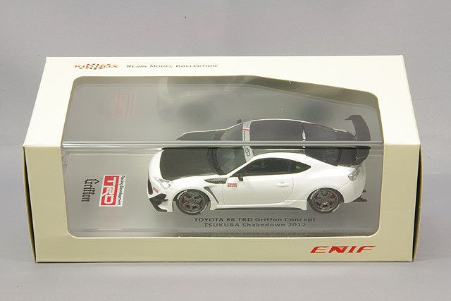 特価商品】 ENIF 1/43 トヨタ 86 グリフォンコンセプト 2012 筑波