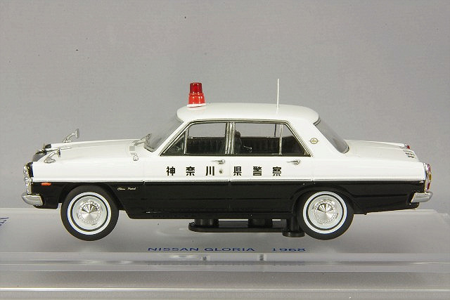 ENIF 1/43 日産 グロリア (PA30) 1968 神奈川県警 パトロールカー