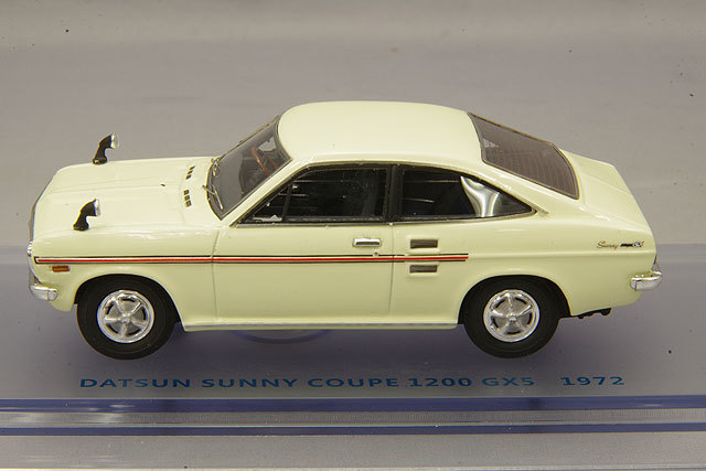 ENIF 1/43 日産 サニー 1200 GX5 クーペ 1972年型 サンイエロー