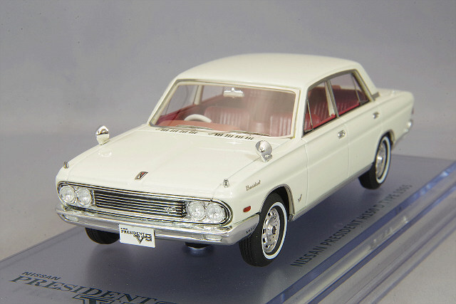 ENIF 1/43 日産 プレジデント (H150 Y40-D) 1965年型 ホワイト