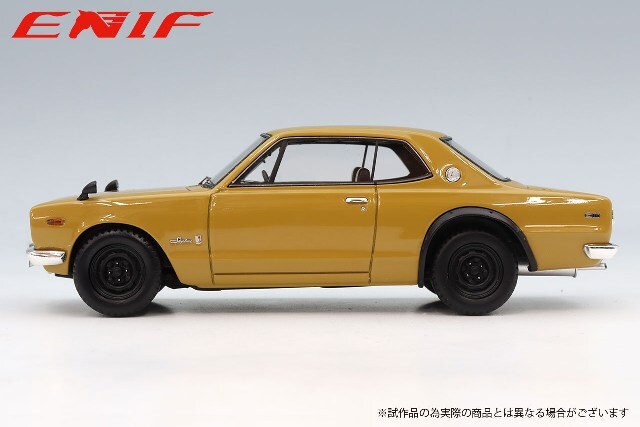 イグニッションモデル　1/43 スカイライン　GT-R KPGC10 ブラウン 予約品】 ENIF 1/43 日産 スカイライン 2000 GT-R 2ドア HT (KPGC10