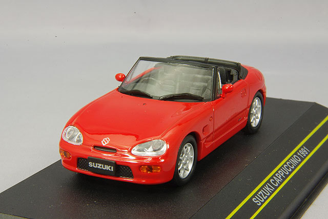 新品未開封　スズキ　カプチーノ　1/43モデル　シルバー ミニカー/完成品 BM CREATIONS 1/64 スズキ カプチーノ シルバー