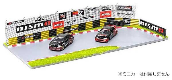 アメリカンジオラマ 1/64 レーストラック ジオラマ アドバン