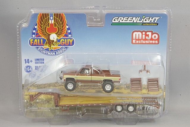 Mijo特注 グリーンライト 1/64 1982 GMC K-2500 ブラウン
