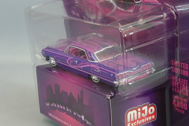 Mijo特注 グリーンライト 1/64 1963 シボレー インパラ ローライダー