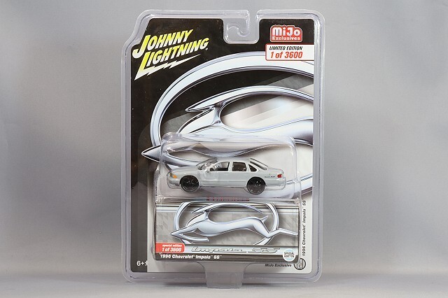 Mijo特注 ジョニーライトニング 1/64 1996 シボレー インパラ SS グレー
