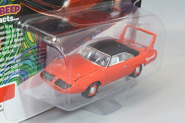 ジョニーライトニング 1/64 プリムス スーパーバード 1970 トーレッド