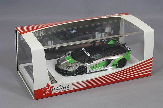 FuelMe Models 1/64 LB-シルエットワークス 700 GT EVO パールシルバー