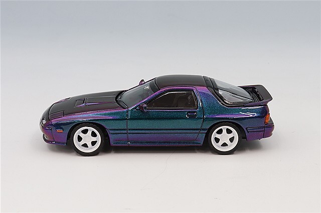 RX7 FC3S アンフィニ純正限定ブロンズ色ドアガラス 左右セット、希少です。 AT MODEL 1/64 マツダ アンフィニ RX-7 FC3S カメレオン