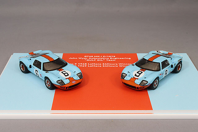 Finclassically 1/64 フォード GT40 MK.I P/1075 2台セット