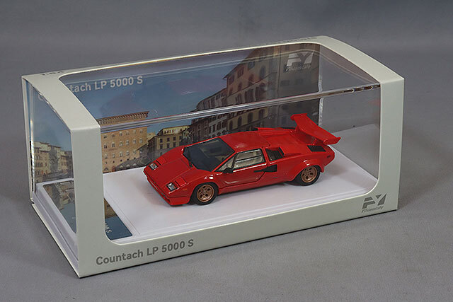 ランボルギーニ　カウンタック LP5000S　1/43 Finclassically 1/64 ランボルギーニ カウンタック LP5000S レッド