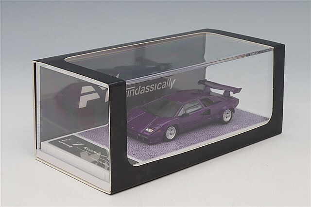 Finclassically 1/64 カウンタック LP5000S メタリック パープル