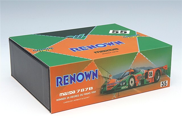 MOTORHELIX 1/64 マツダ 787B レナウン 1991 ルマン24H ウィナー #55 V