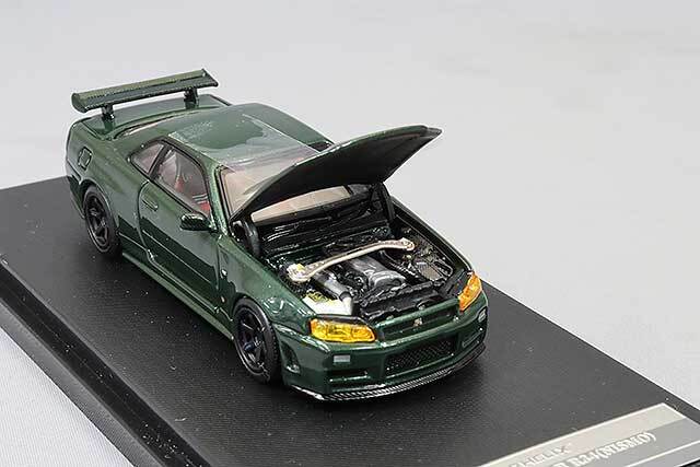 MOTORHELIX 1/64 日産 スカイライン GTR R34 ニスモ カスタマイズ
