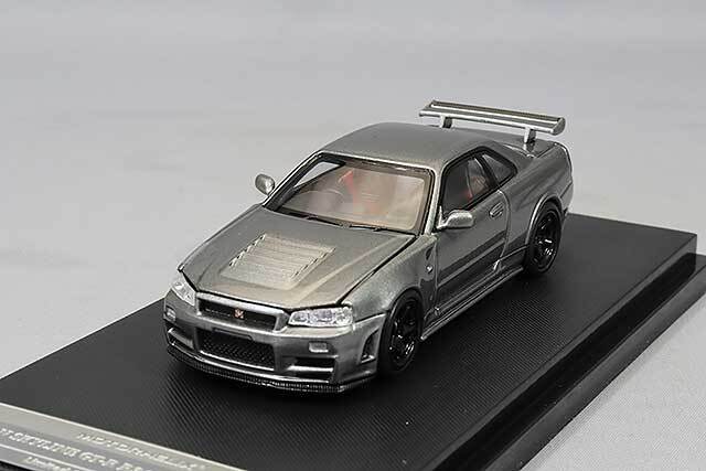 MOTORHELIX 1/64 日産 スカイライン GTR R34 ニスモ CRS Ver. ガン