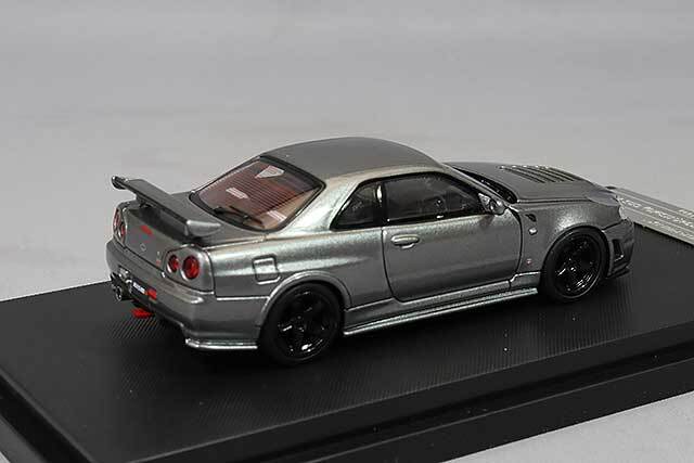 MOTORHELIX 1/64 日産 スカイライン GTR R34 ニスモ CRS Ver. ガン