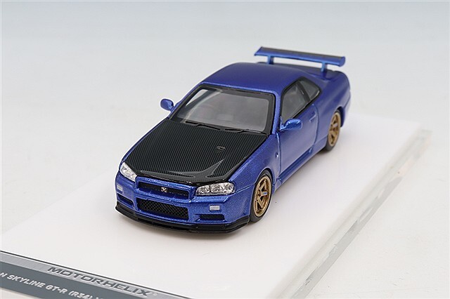 MORTAL 1/64 日産 スカイライン ER34 ライトブルー MORTAL 1/64 日産