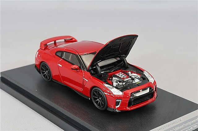 MOTORHELIX 1/64 日産 GT-R (R35) トラックエディション ソリッドレッド