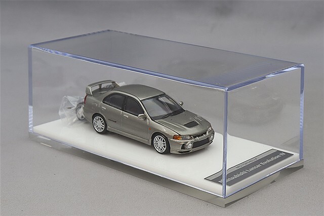 MOTORHELIX 1/64 三菱 ランサー エボリューション IV スティール