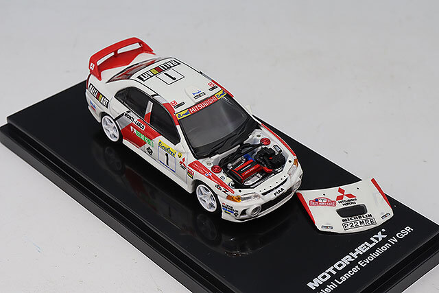 MOTORHELIX 1/64 三菱 ランサー エボリューション IV GSR モンテカルロ