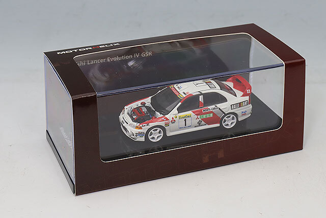 MOTORHELIX 1/64 三菱 ランサー エボリューション IV GSR モンテカルロ