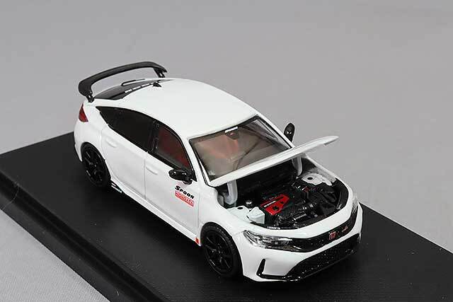 MOTORHELIX 1/64 ホンダ シビック Type R FL5 Hondata パールホワイト
