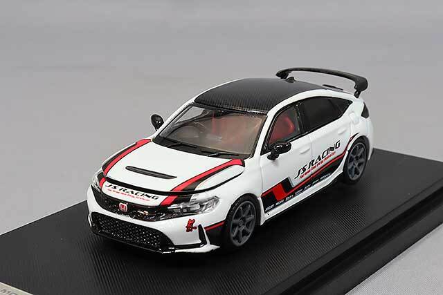 MOTORHELIX 1/64 ホンダ シビック タイプR FL5 J's Racing パール