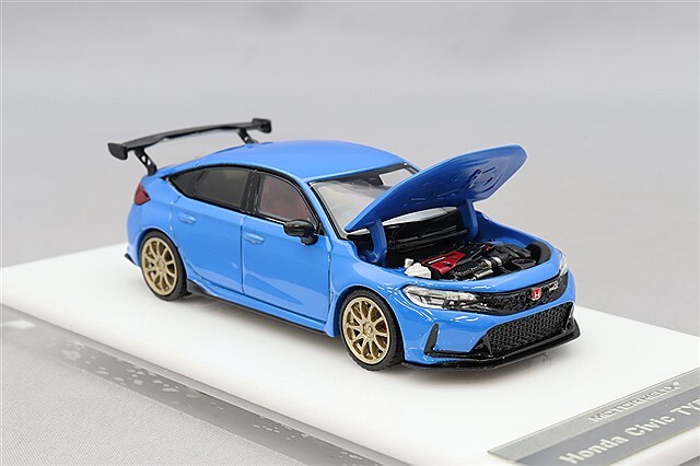 MOTORHELIX 1/64 ホンダ シビック タイプR (FL5) レーシングブルーパール