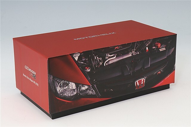 MOTORHELIX 1/64 ホンダ シビック (FD2) 無限RR レッド