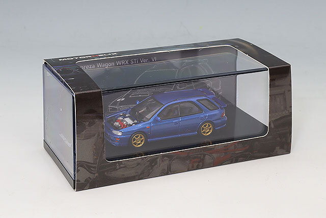 MOTORHELIX 1/64 スバル インプレッサ ワゴンWRX STi Ver. VI カスタム