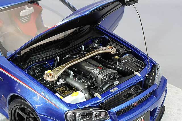 MOTORHELIX 1/18 日産 スカイライン GT-R R34 ニスモ CUSTOMIZED