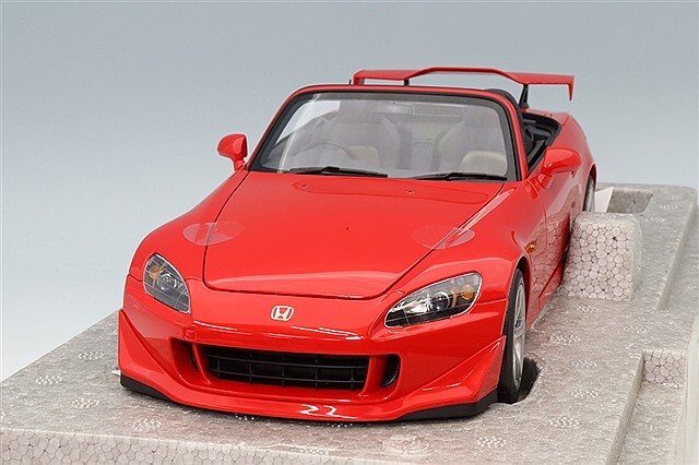 MOTORHELIX 1/18 ホンダ S2000 タイプS 2007 ニューフォーミュラレッド