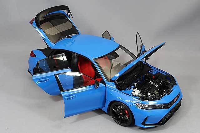 1/18 新型シビック　タイプR FL5 ミニカー　レーシングブルー・パール 新品即納】[MDL]1/18 ホンダ シビック Type R(FL5) Racing Blue