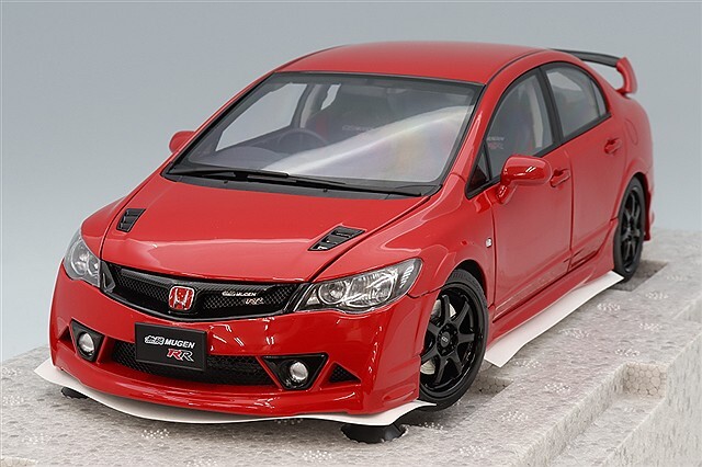 MOTORHELIX 1/18 ホンダ シビック タイプR (FD2) MUGEN RR ミラノレッド