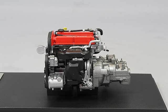 イグニッションモデル　　1/18　エンジン模型　4G63　Engine　Red 1/18 三菱 4G63 エンジン 模型 イグニッションモデル ランエボ