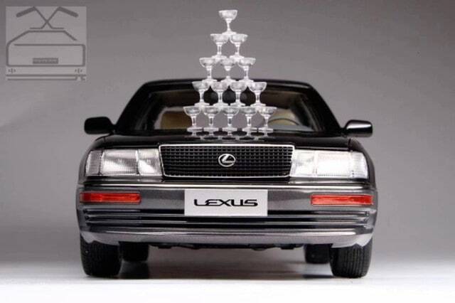 XiaoGuang MODEL 1/18 レクサス LS400 1993 ブラック