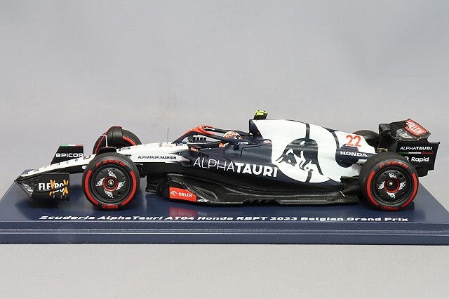 F1速報特注】 スパーク 1/43 アルファタウリ AT04 ホンダ RBPT 2023 F1