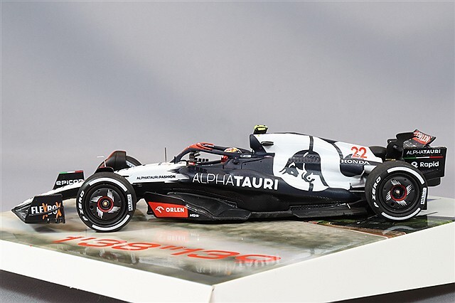 PMA 1/43 アルファタウリ ホンダ F1 AT04 デ フリース 2023 ファッションの PMA 2023 フリース デ AT04 F1 ホンダ アルファ